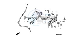 VFR1200FC drawing SERVO MOTOR