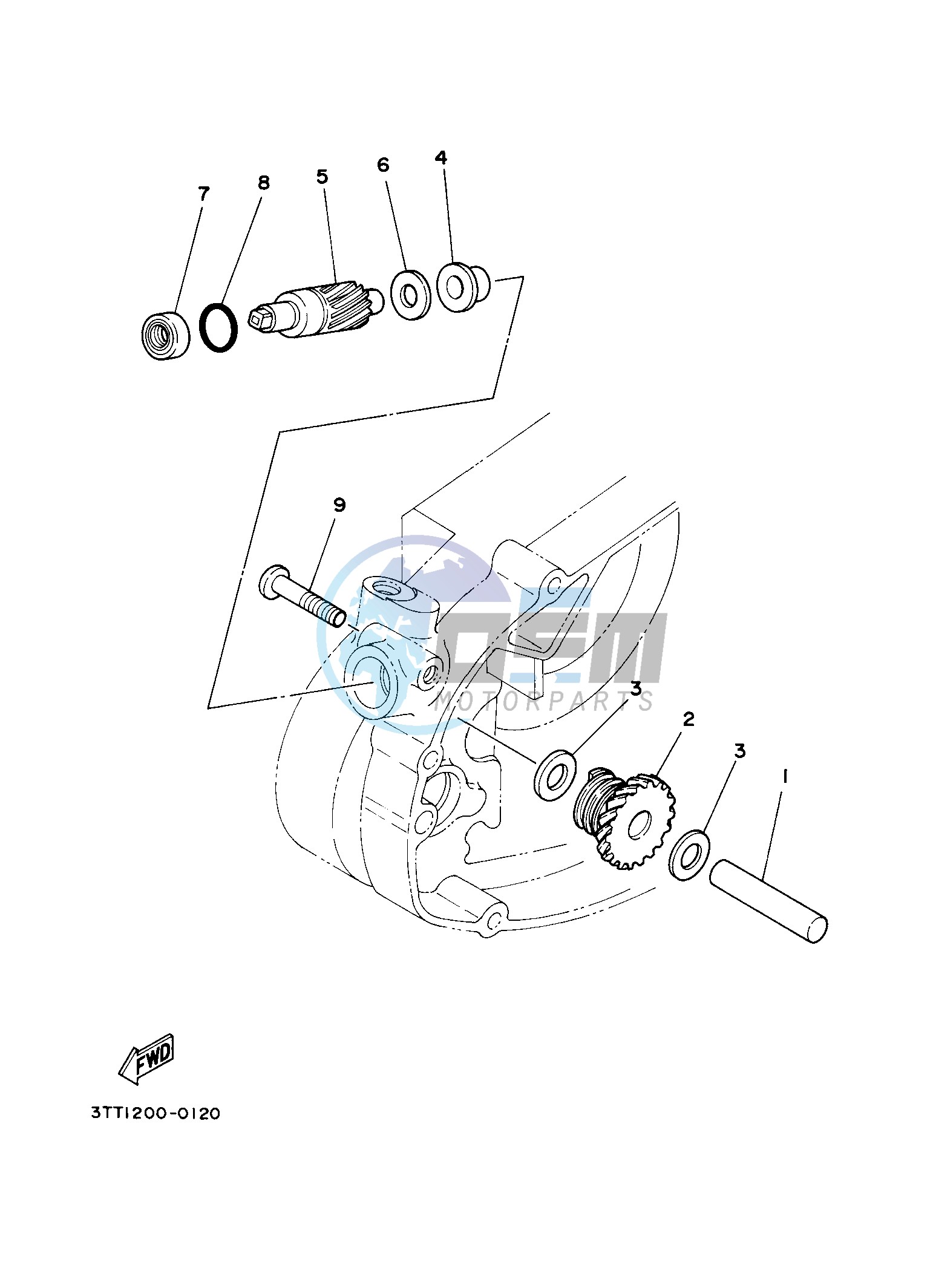 TACHOMETER GEAR