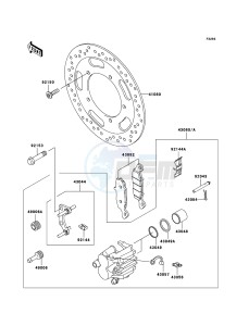 VN900_CLASSIC VN900B6F GB XX (EU ME A(FRICA) drawing Front Brake