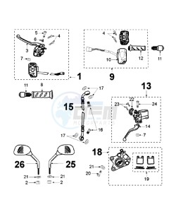 VIVA 2 SL4 A drawing BRAKE SYSTEM SUMITOMO