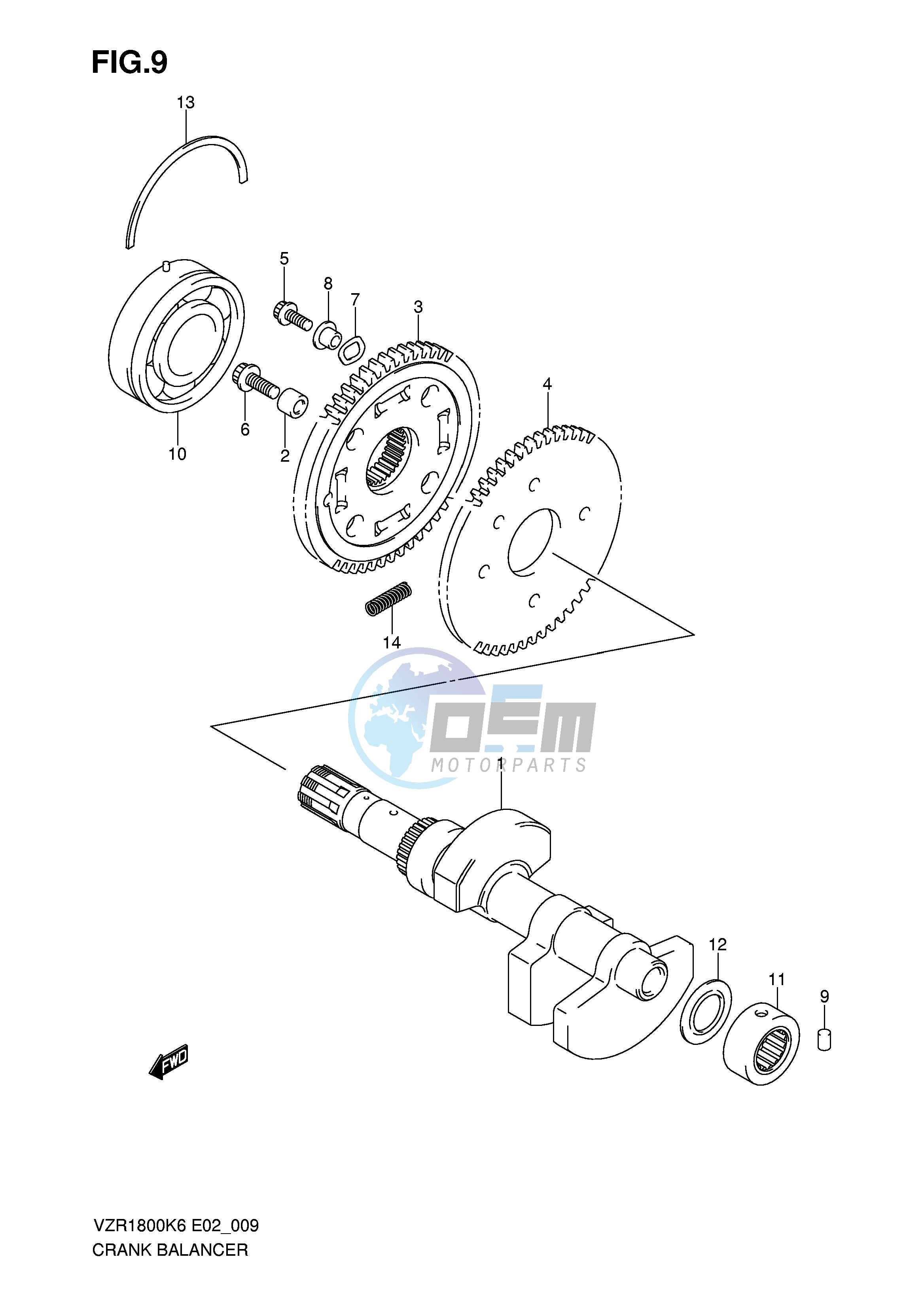 CRANK BALANCER (MODEL K6 K7 K8 K9)