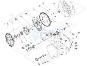 V7 III Anniversario 750 e4 (EMEA) drawing Clutch