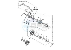 YZ F 450 drawing STARTER