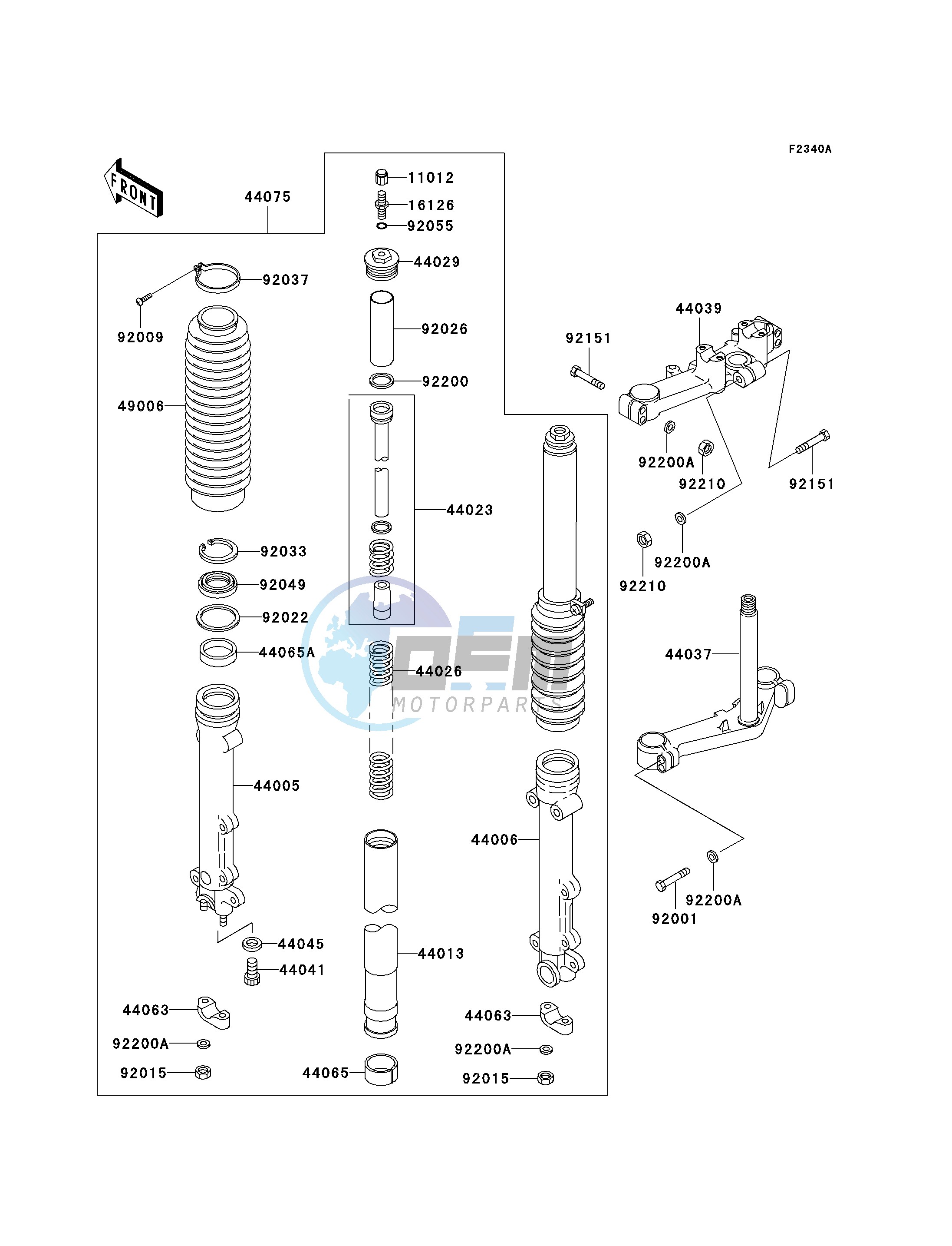 FRONT FORK-- P21_P22_P24- -