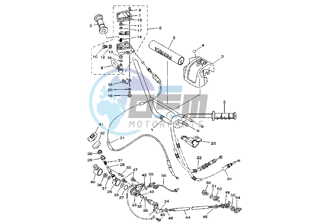 STEERING HANDLE -CABLE