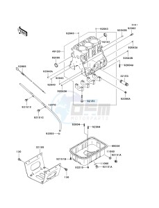 KAF 950 E [MULE 3010 TRANS4X4 DIESEL] (E8F) E8F drawing CRANKCASE