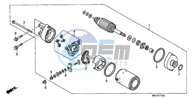 STARTING MOTOR