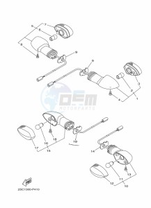 TRACER 900 MTT850 (B5CC) drawing FLASHER LIGHT