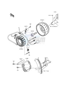 KLX250 KLX250SFF XX (EU ME A(FRICA) drawing Generator