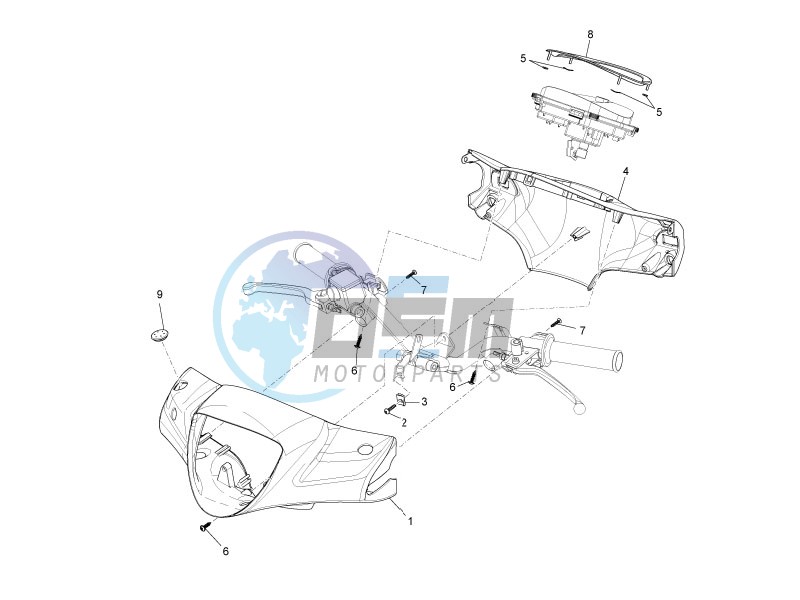 Anti-percolation system