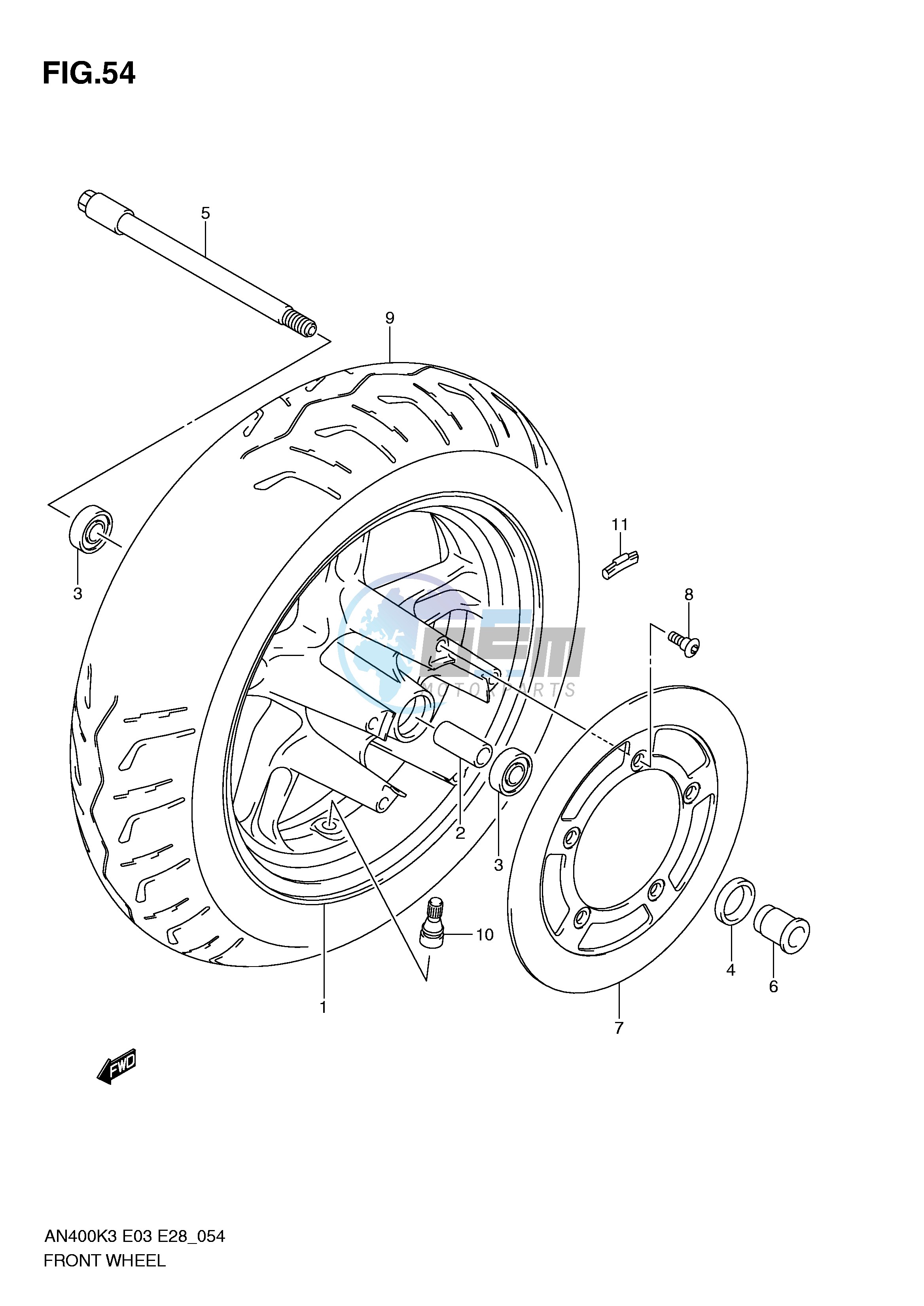 FRONT WHEEL