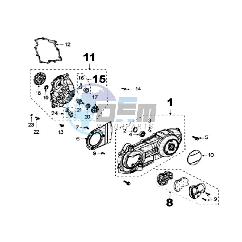 CRANKCASE COVER