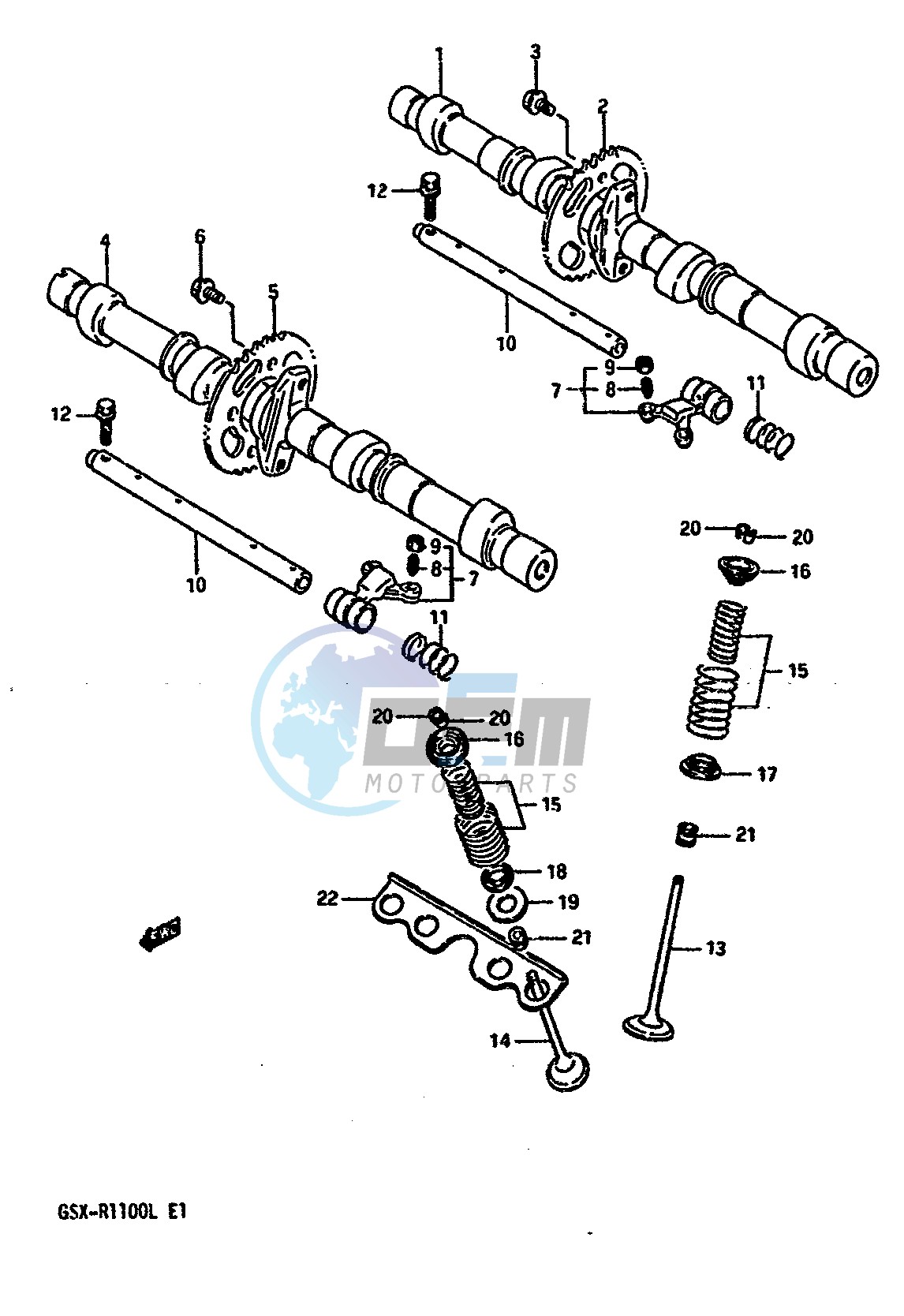 CAM SHAFT-VALVE