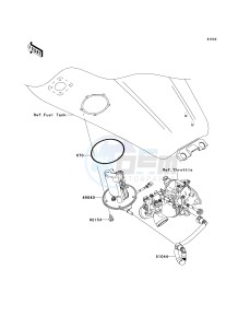 VN 1600 A [VULCAN 1600 CLASSIC] (A6F-A8FA) A7F drawing FUEL PUMP