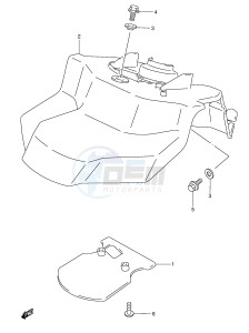 AE50 (E1) drawing FRONT FENDER