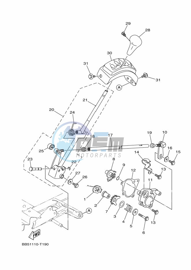 SHIFT SHAFT