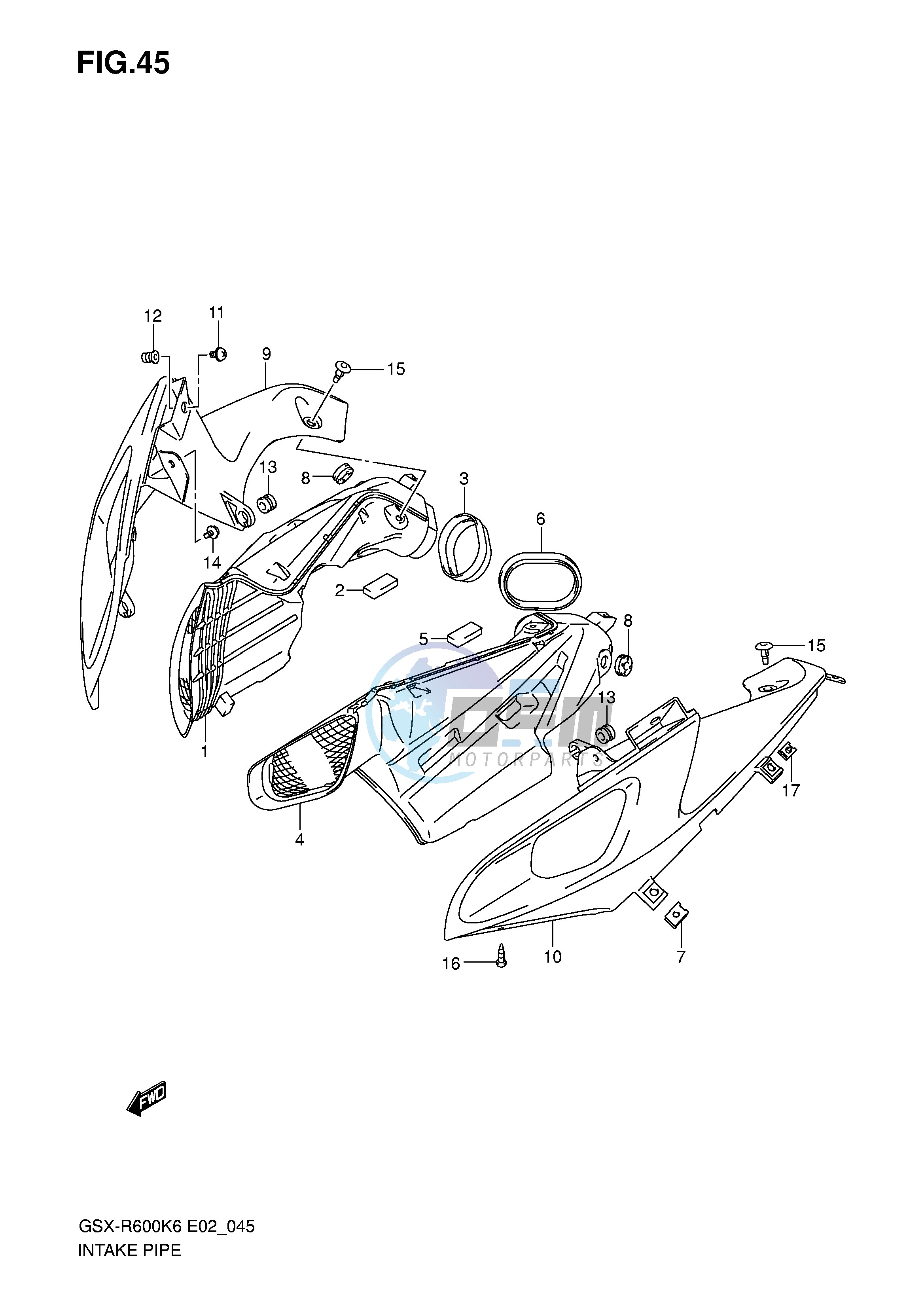 INTAKE PIPE