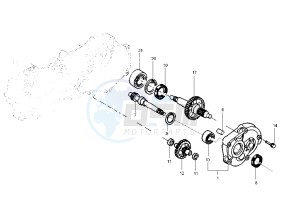 Zip 50 SP drawing Gear group