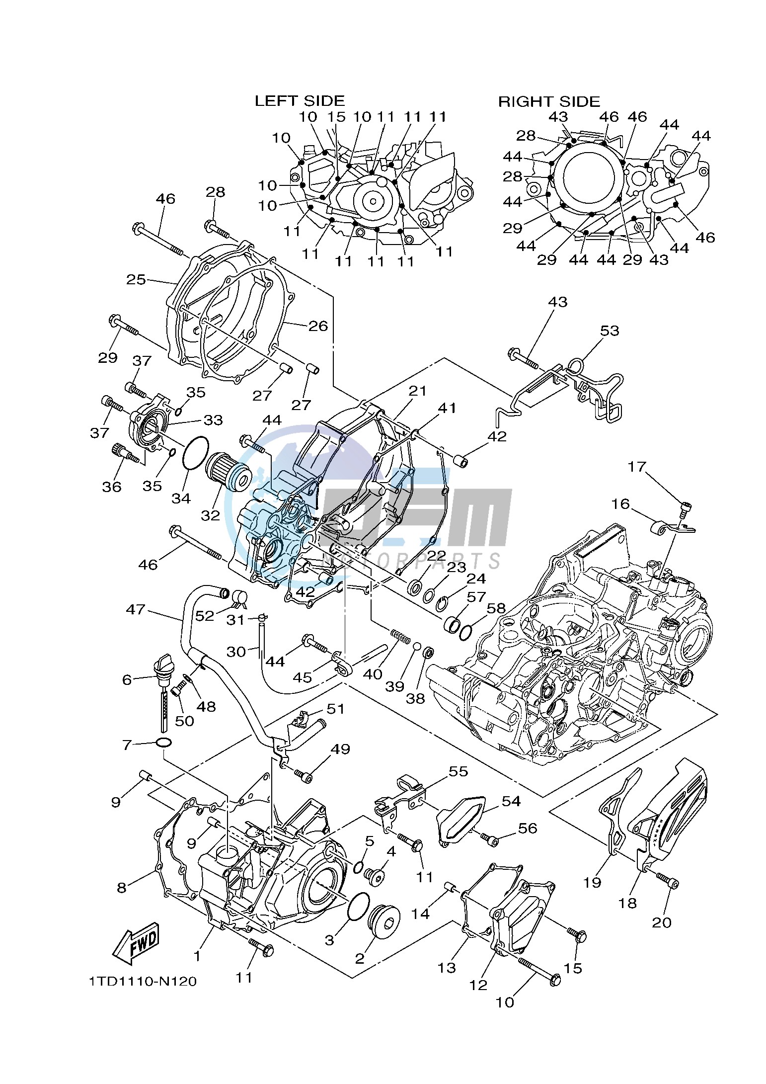 CRANKCASE COVER 1