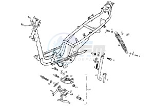 GP 1 - 50 cc drawing STANDS