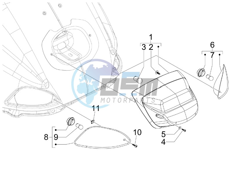 Tail light - Turn signal lamps