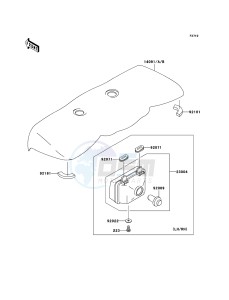 KVF360 KVF360B7F EU drawing Headlight(s)