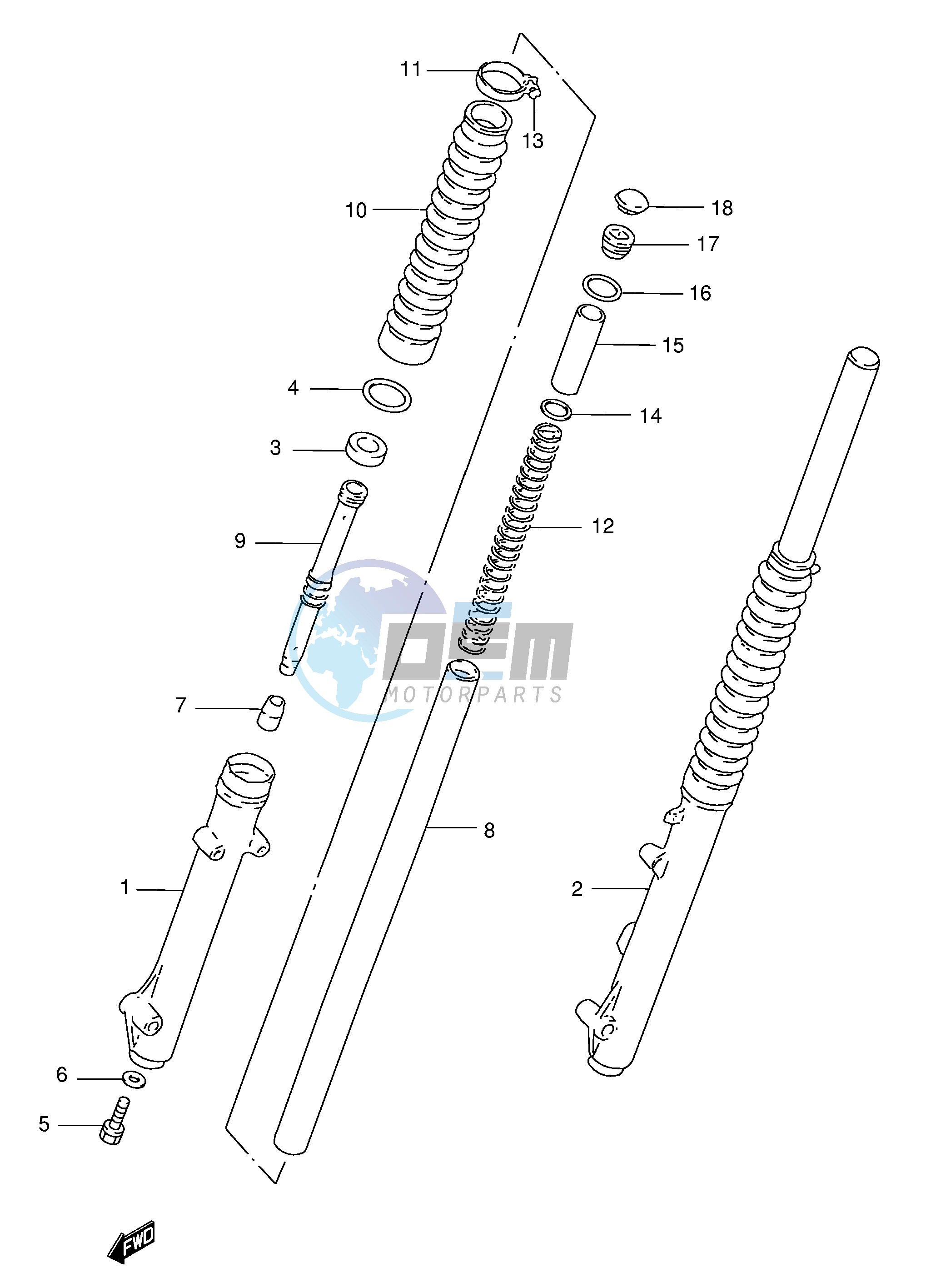 FRONT DAMPER (P9)