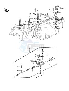 H1 C [MACH III] 500 [MACH III] drawing OIL PUMP -- 69-72 H1_A_B_C- -