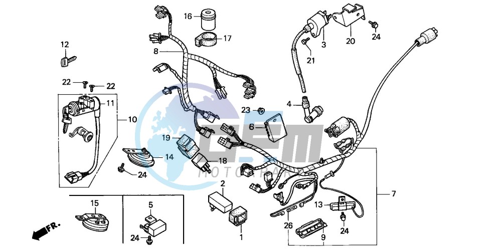 WIRE HARNESS/ IGNITION COIL