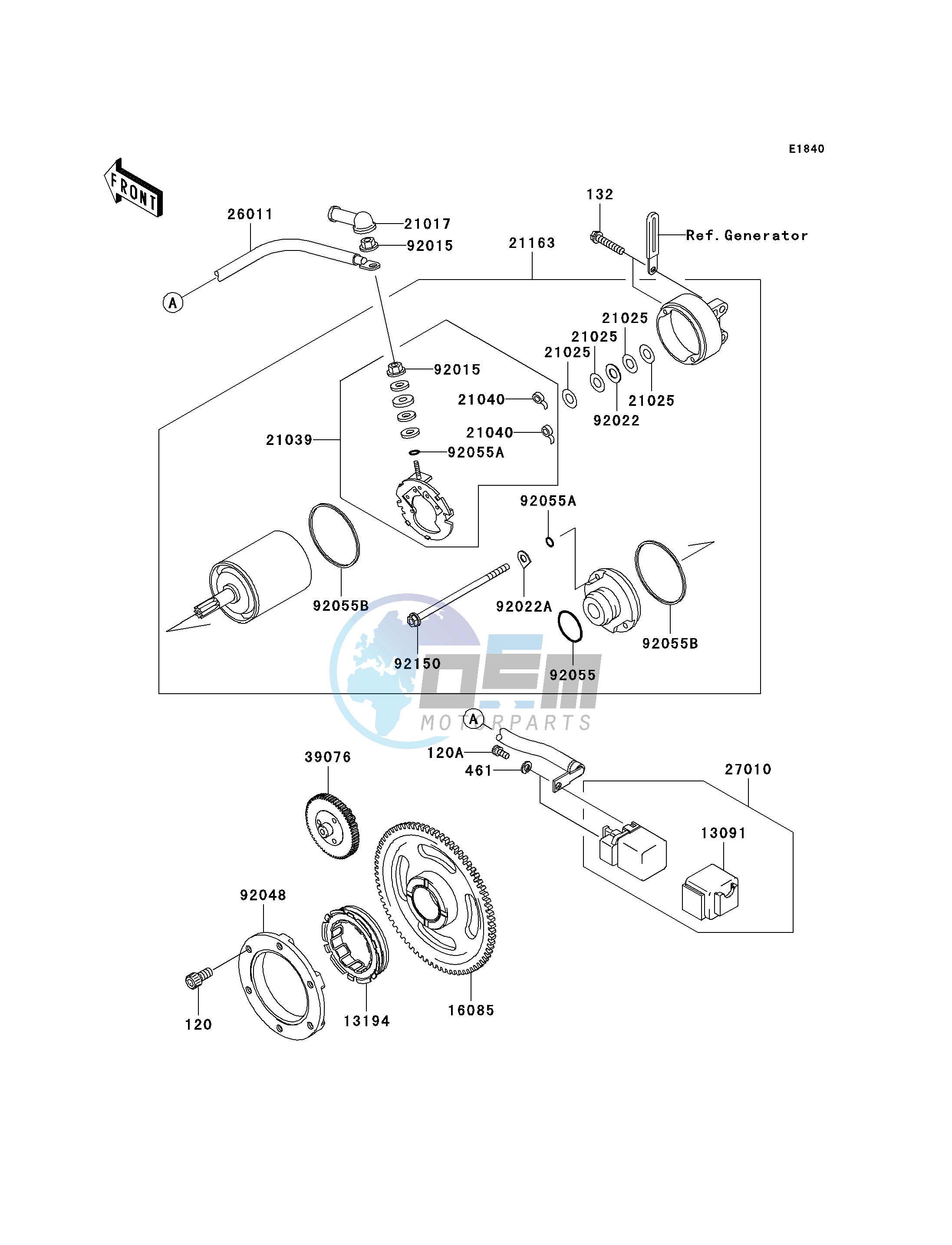 STARTER MOTOR