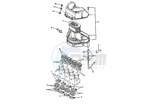 YZF R1 1000 drawing INTAKE