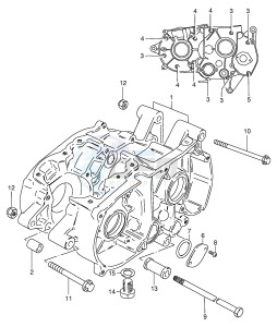 DS80 (E3-E28) drawing CRANKCASE