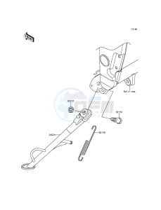 NINJA_300 EX300ADF XX (EU ME A(FRICA) drawing Stand(s)