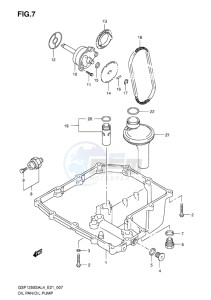 GSF-1250S ABS BANDIT EU drawing OIL PAN-OIL PUMP