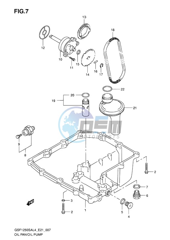 OIL PAN-OIL PUMP