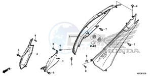 SH125DG SH125D E drawing BODY COVER