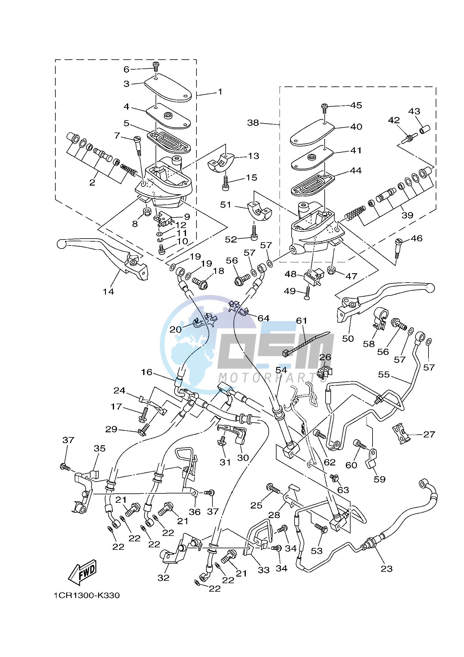 FRONT MASTER CYLINDER