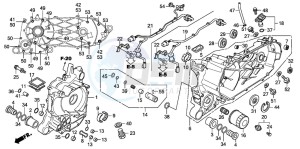 SH300AR drawing CRANKCASE