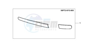 FES250 FORESIGHT drawing SIDE PROTECTOR