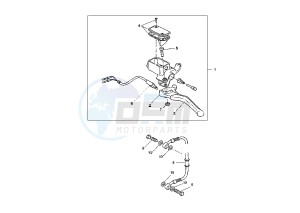 YQ AEROX 50 drawing REAR MASTER CYLINDER