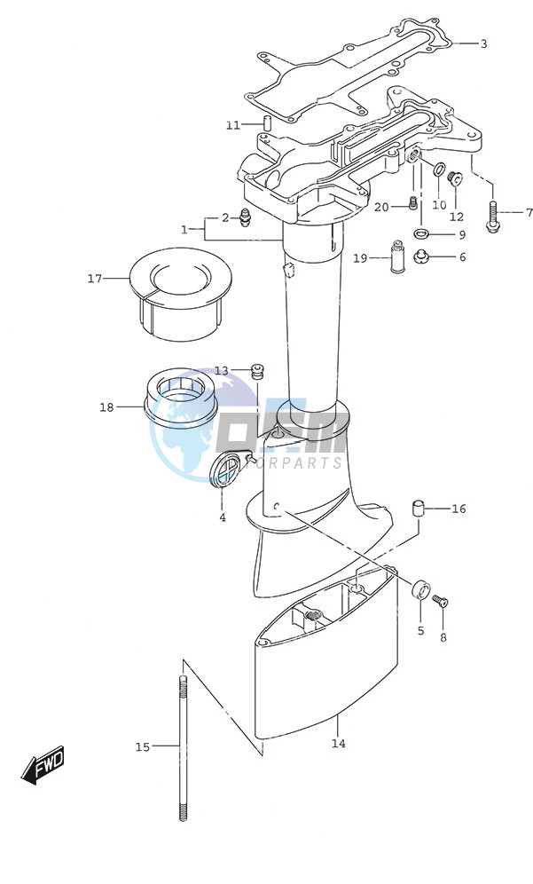 Drive Shaft Housing