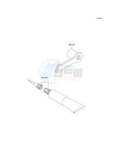 KX 85 A [KX85 MONSTER ENERGY] (A6F - A9FA) A6F drawing OWNERS TOOLS