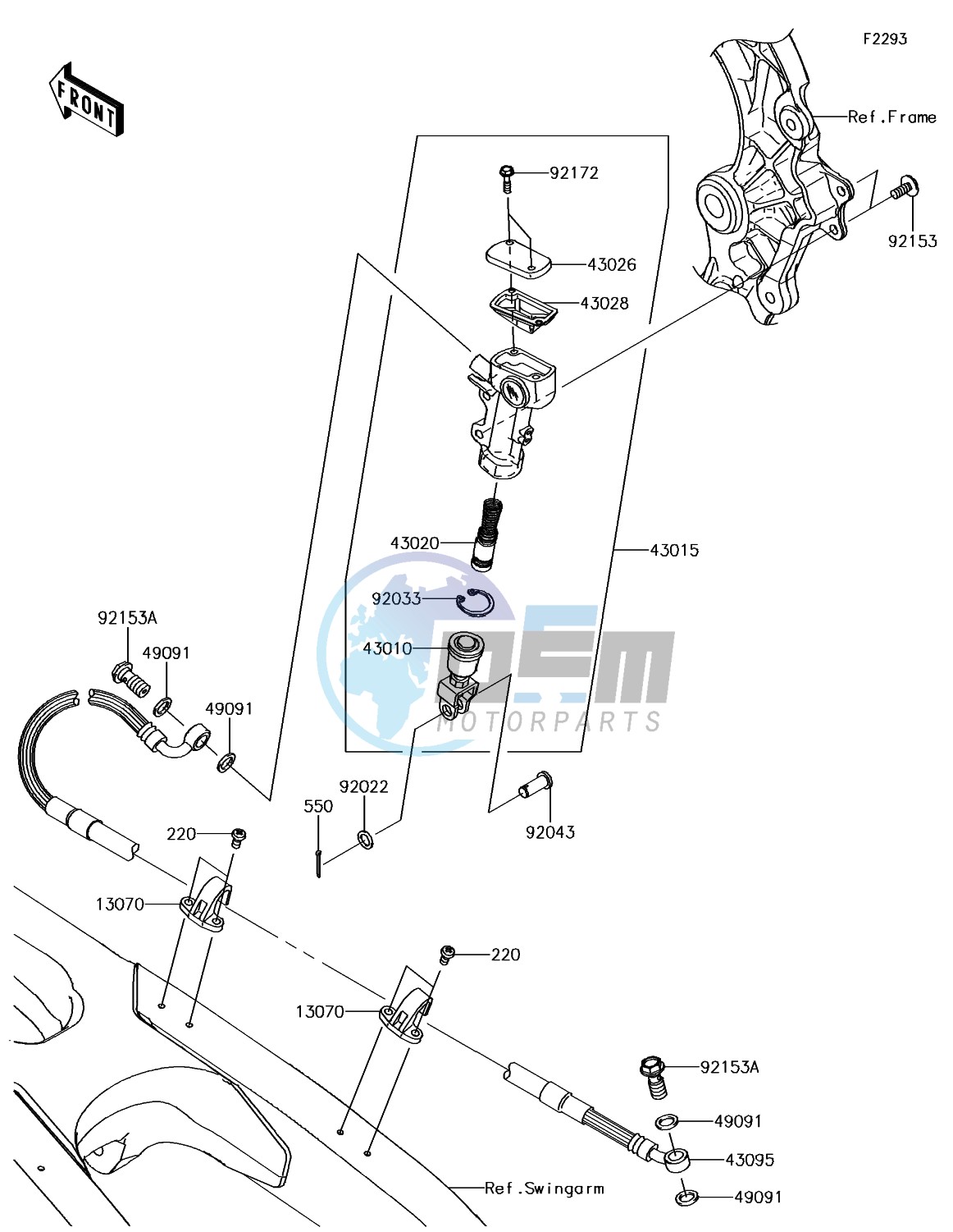 Rear Master Cylinder