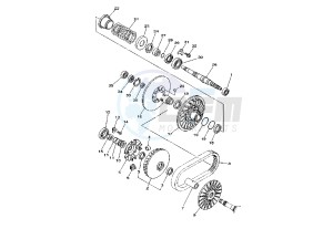 XP T-MAX ABS 500 drawing PULLEY