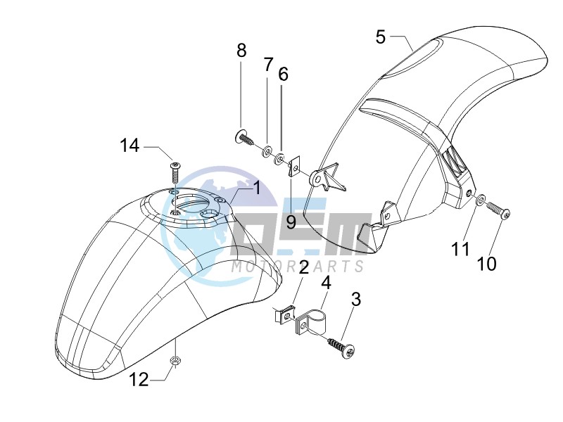 Wheel housing - Mudguard