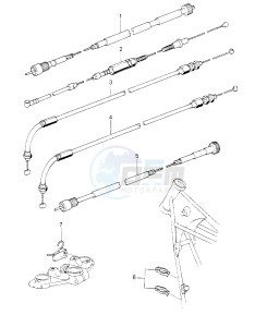 KZ 650 E [LTD] (E1) [LTD] drawing CABLES