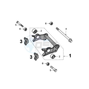 JETFORCE 50 R DARK SIDE U drawing ENGINEMOUNT