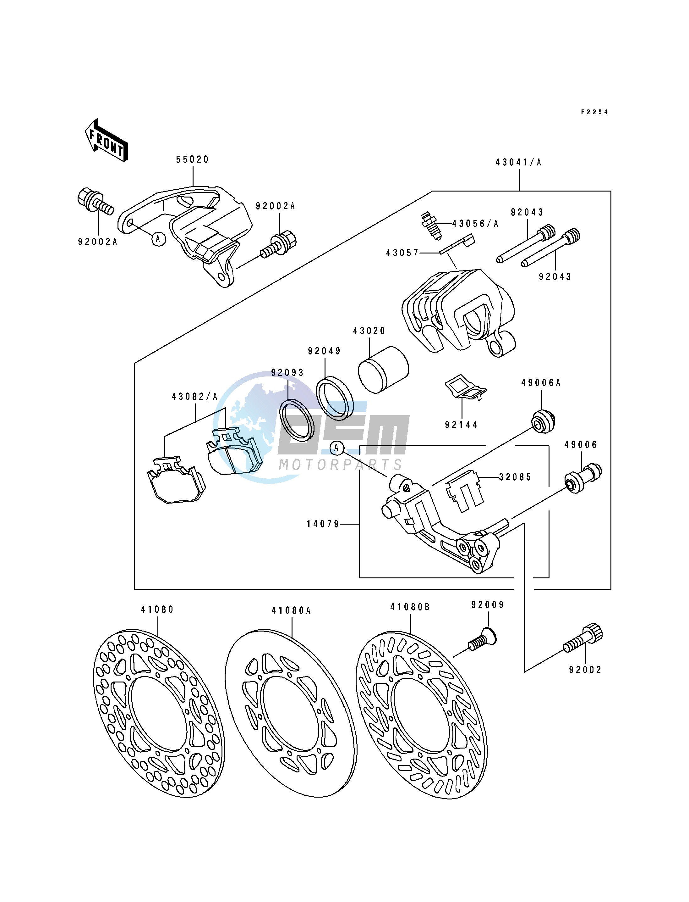 REAR CALIPER