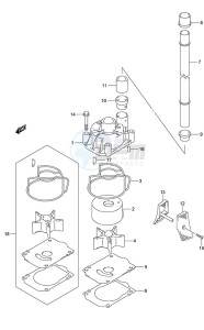 DF 225 drawing Water Pump