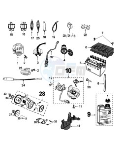 FIGHT 4 50 4T ICEBLADE drawing ELECTRIC PART